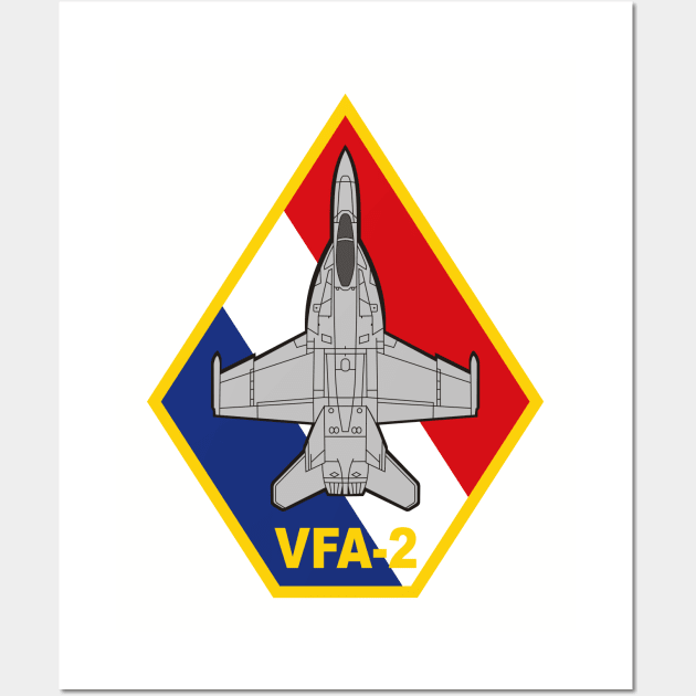 VFA-2 Bounty Hunters - F/A-18 Wall Art by MBK